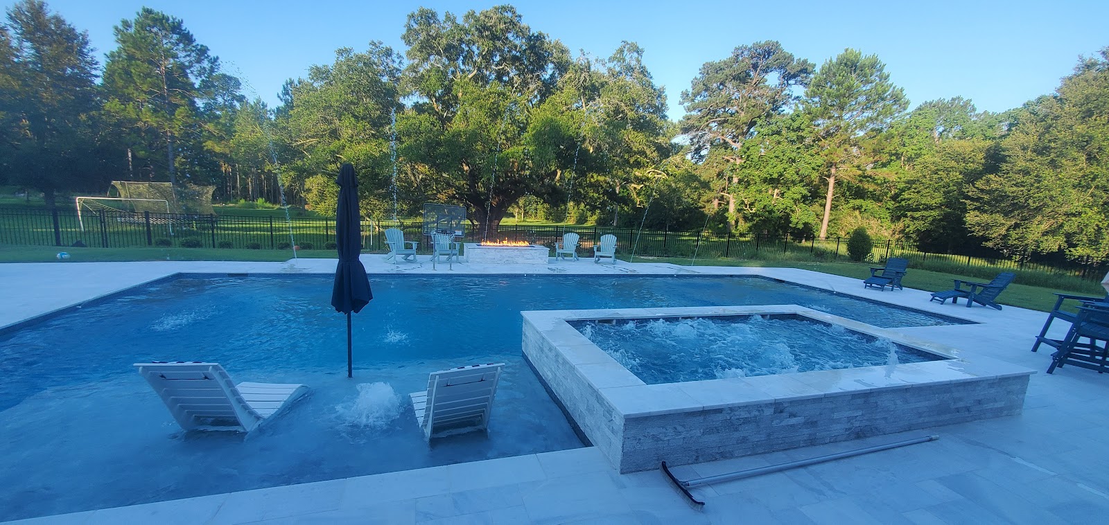 Luxury Lagoon Pool with Waterfall